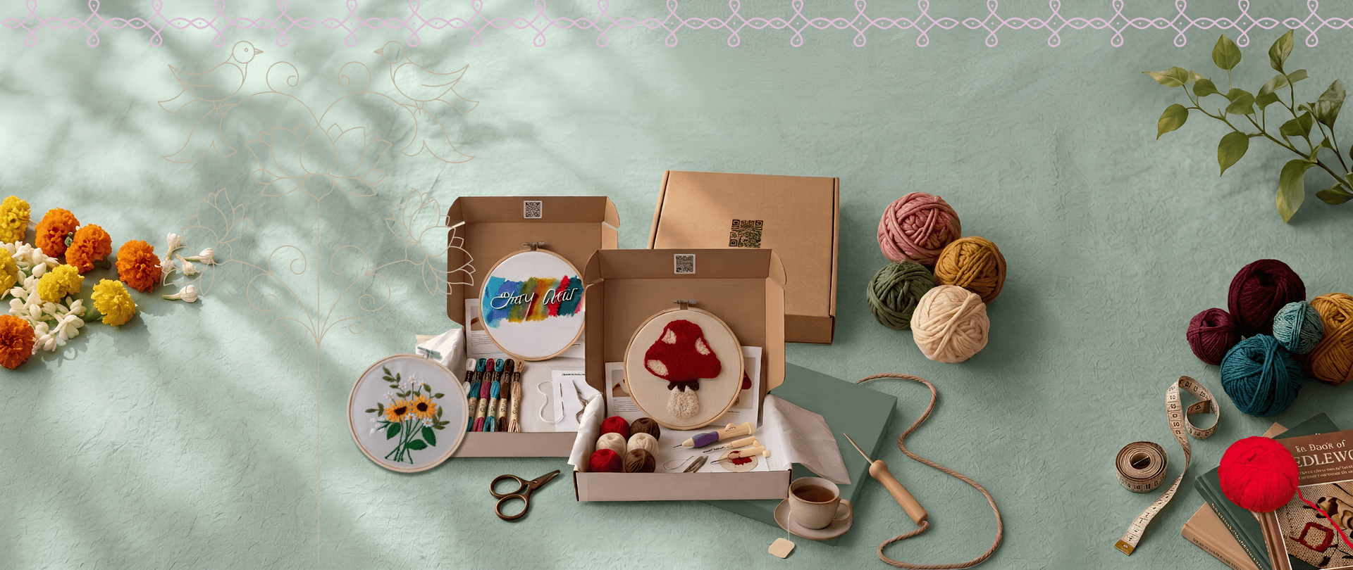 DIY Embroidery Kits